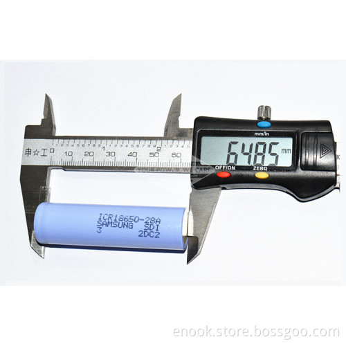 Authentic Samsung 3.7V 2800mAh ICR18650-28A